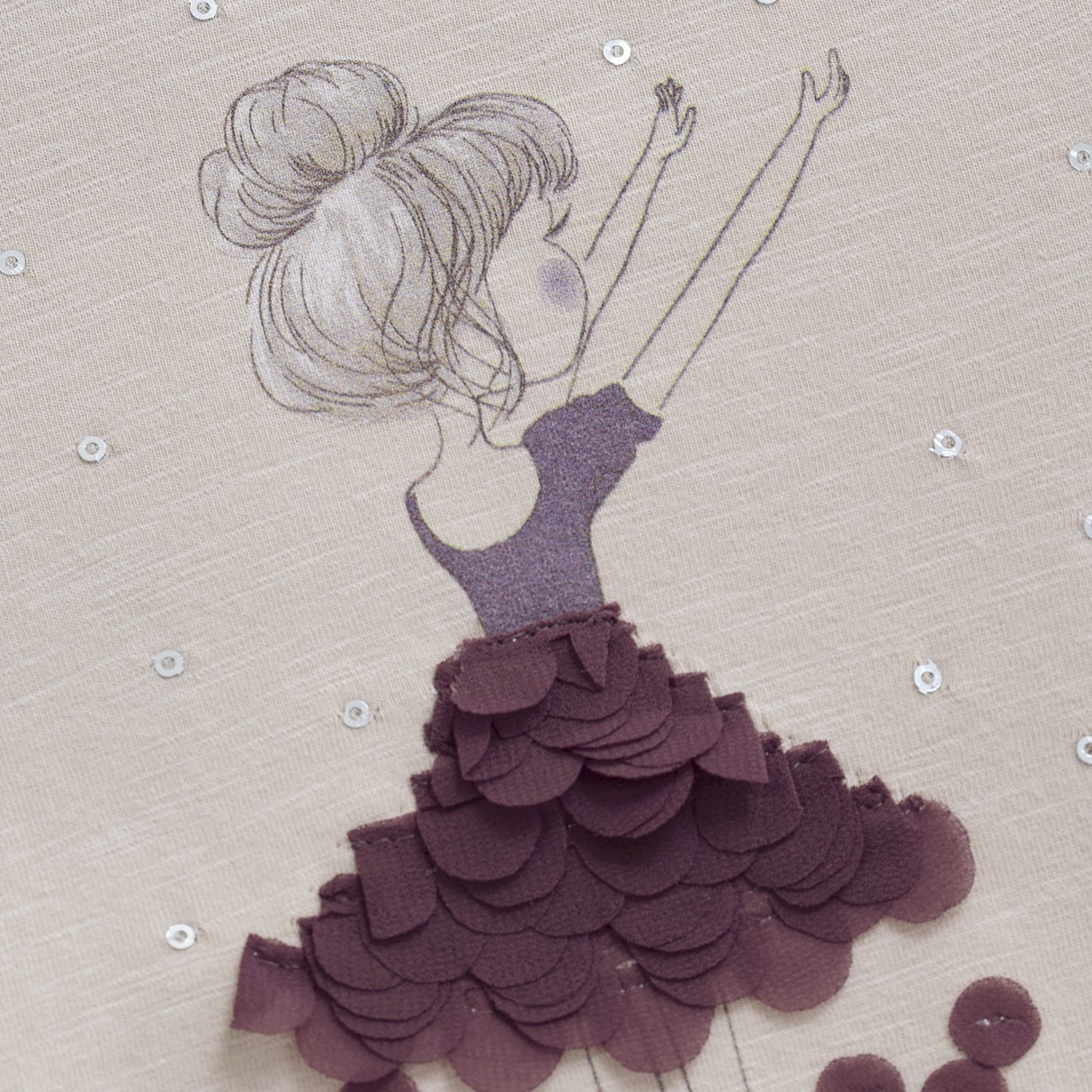 Minymo Smoke Gray T-shirt LS