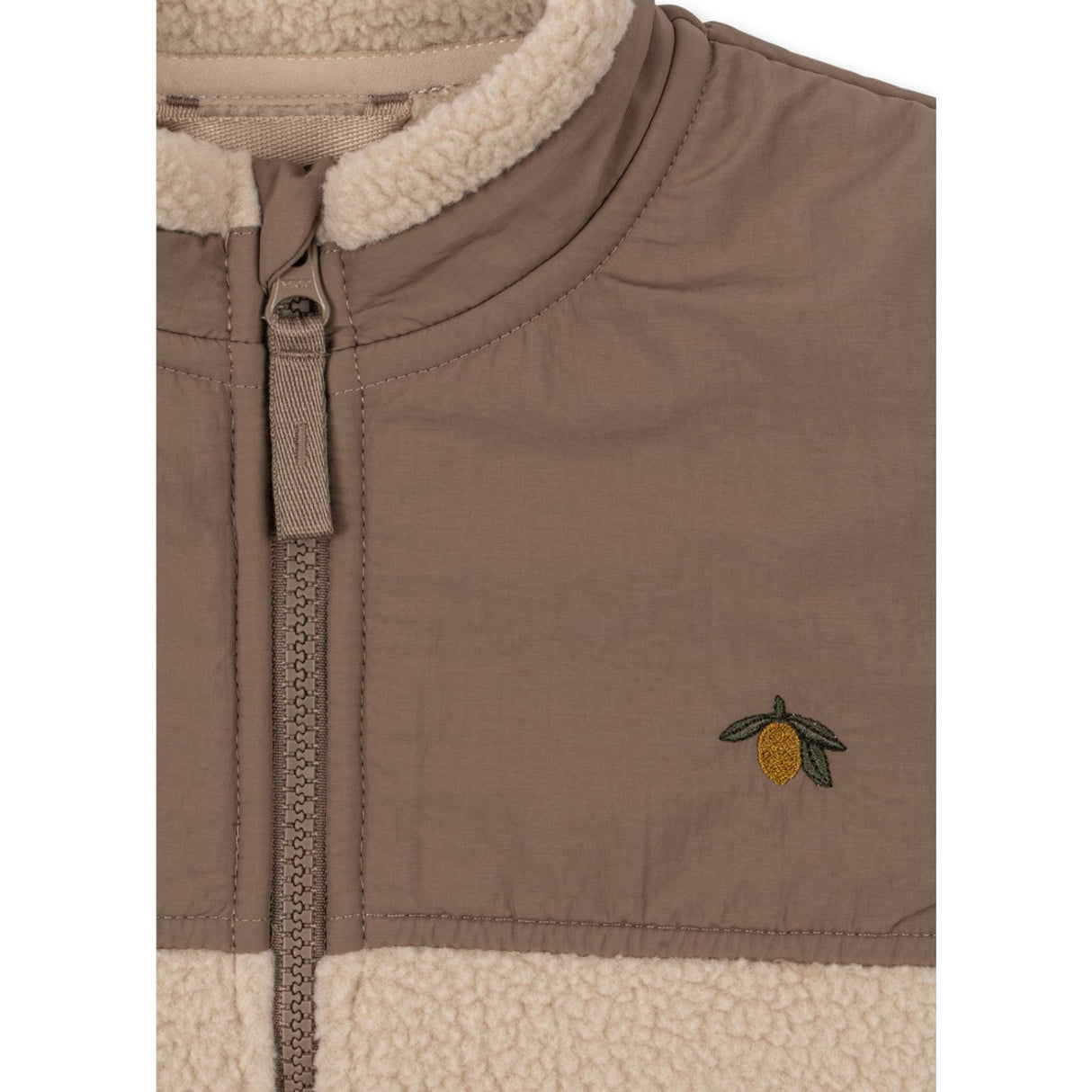 Konges Sløjd Oxford Tan Flynn Fleece Jacka Grs