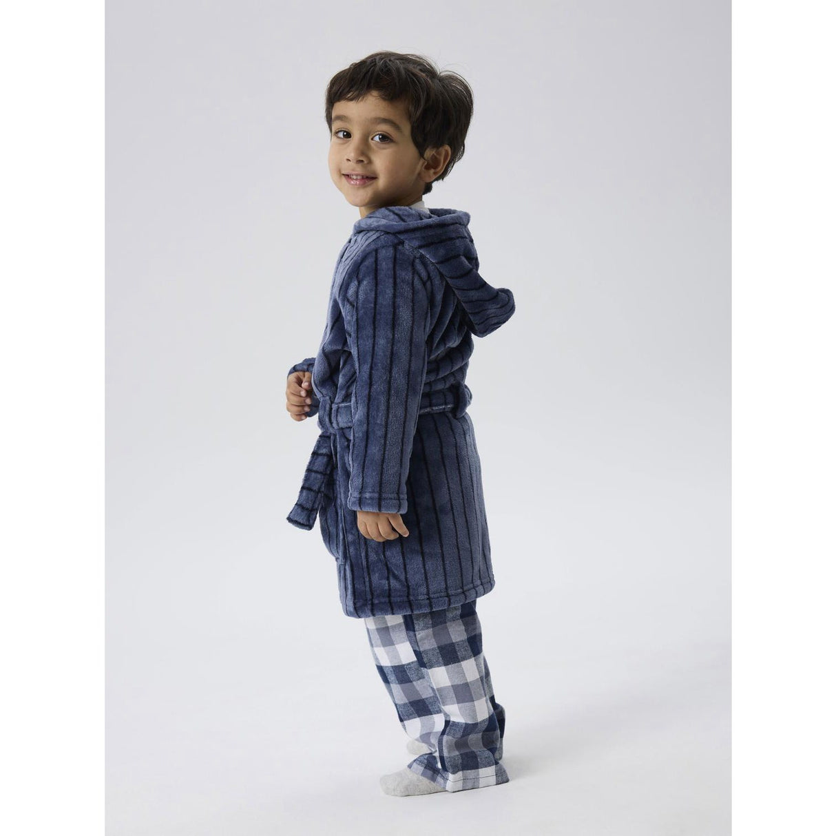 Name It Flint Stone Nmmracer Morning Robe