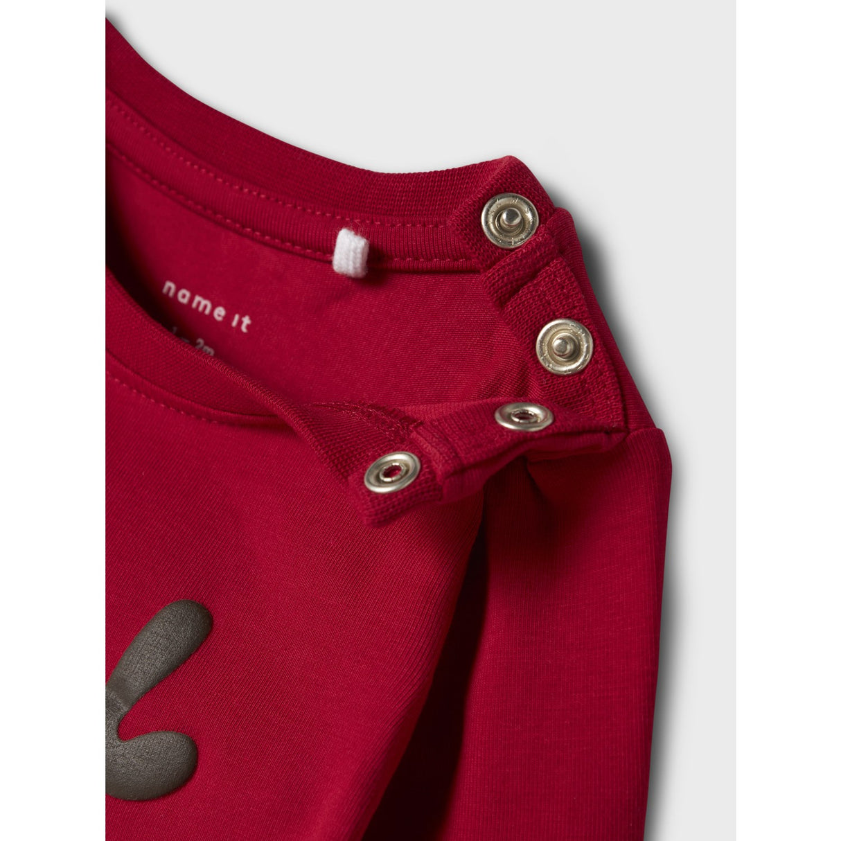 Name It Jester Red Nbnfro Ls Body Suit