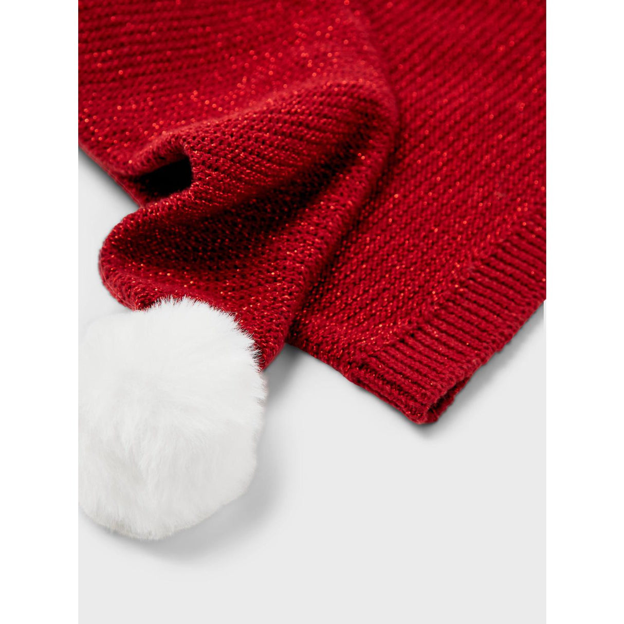 Name It Jester Red W. Red Lurex Nmnrinjaha Knit Hat