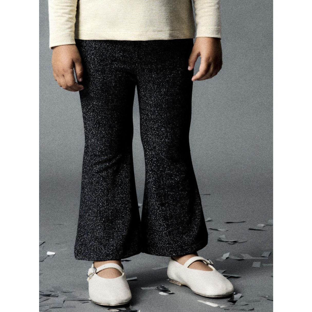 Name It Black Roisin Bootcut Byxor