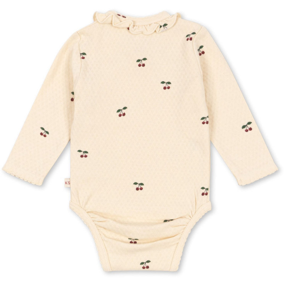 Konges Sløjd Cherry Sui Newborn Frill Body GOTS