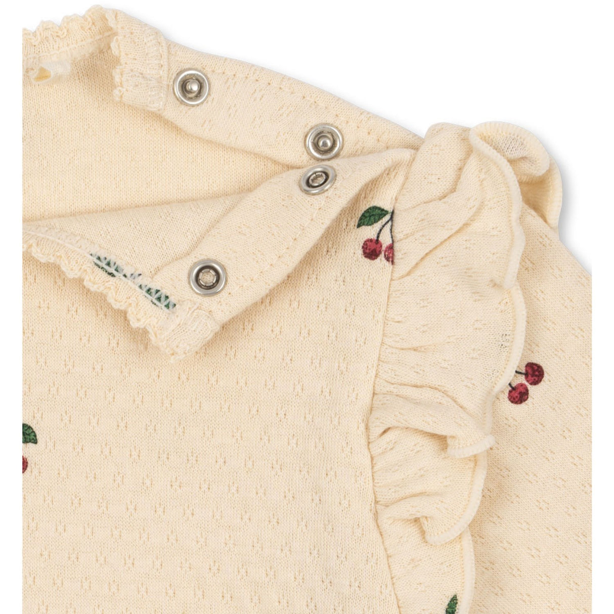 Konges Sløjd Cherry Sui Frill Body GOTS