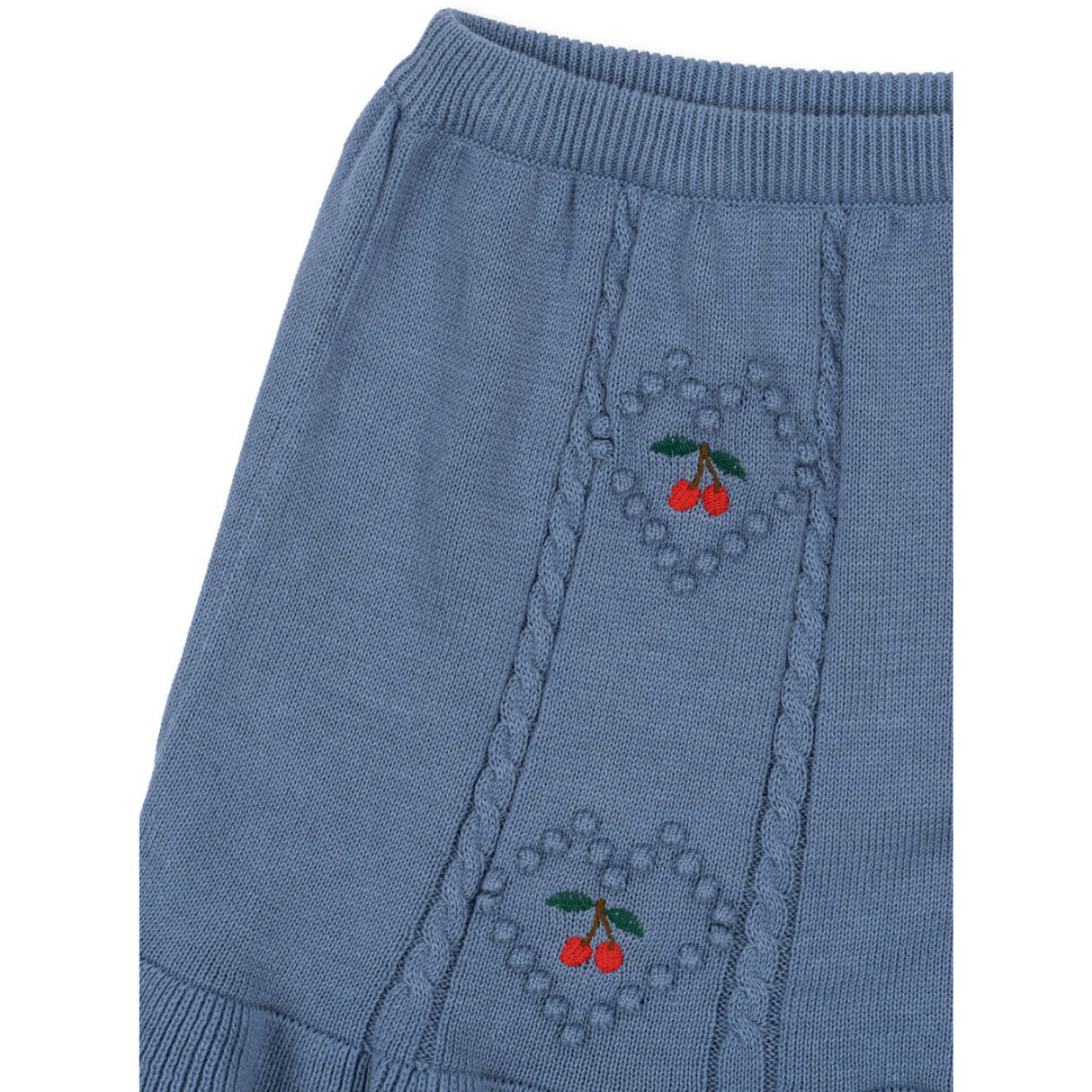 Konges Sløjd Country Blue Soleil Stickad Kjol GOTS