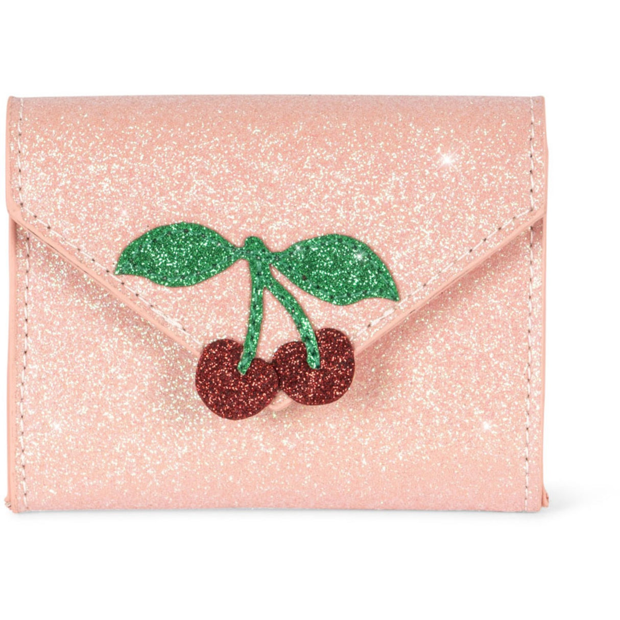 Konges Sløjd Pink Glitter Love Letter Plånbok