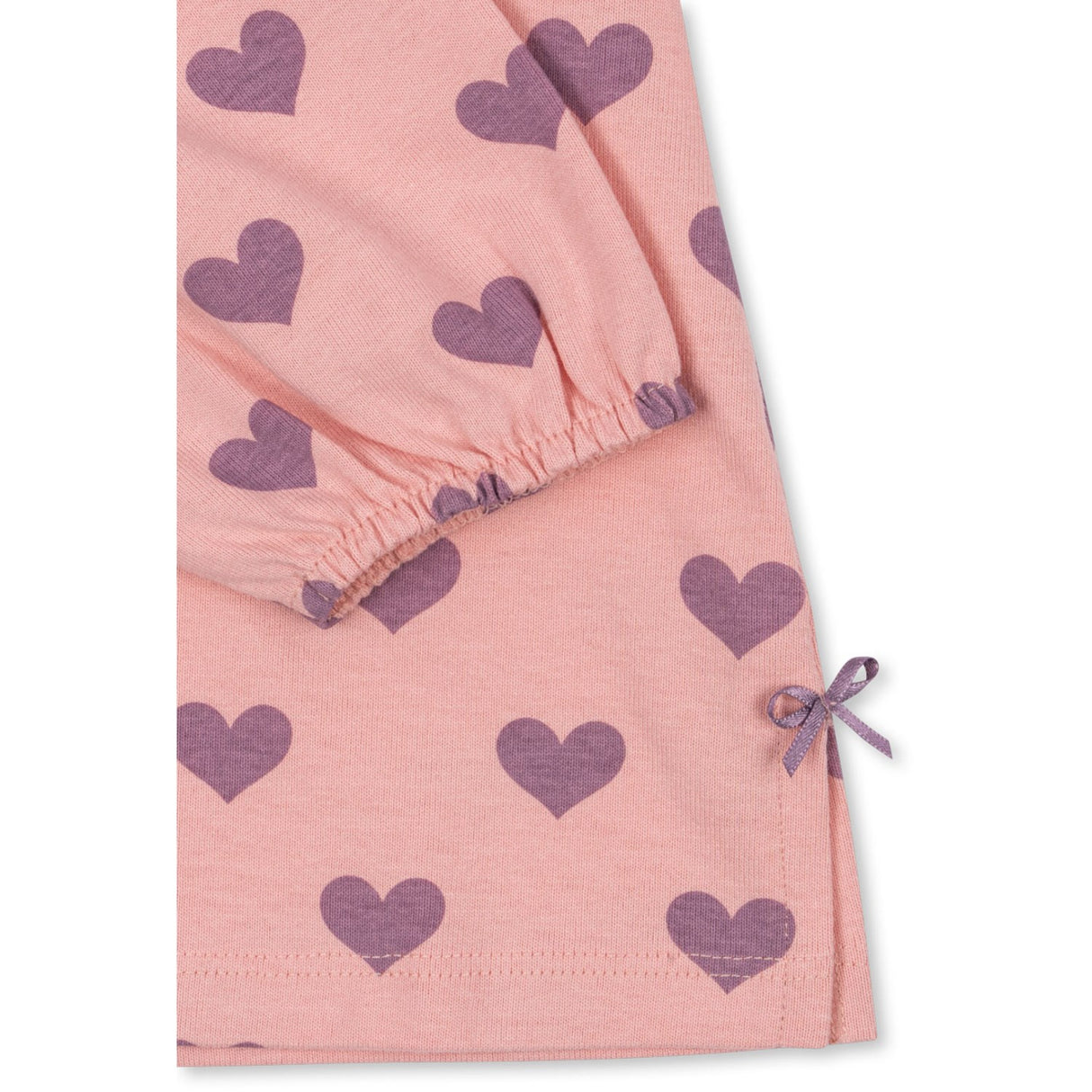 Konges Sløjd Hortensia Coeur Drey Slit Blus GOTS