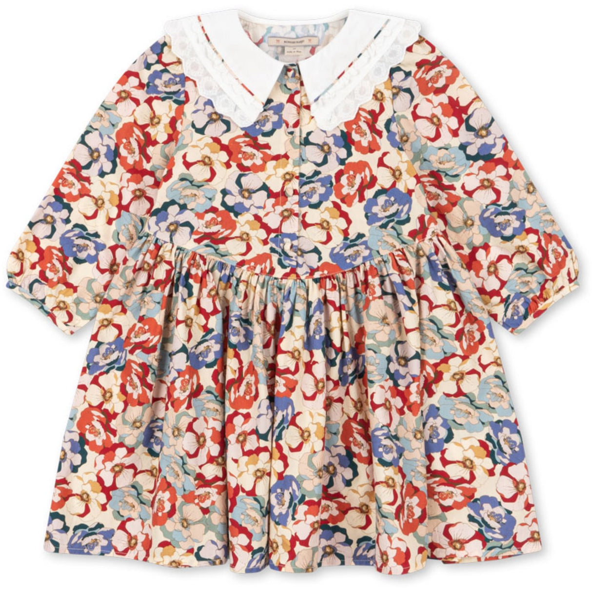 Konges Sløjd La Rosa Coeur Krage Klänning GOTS