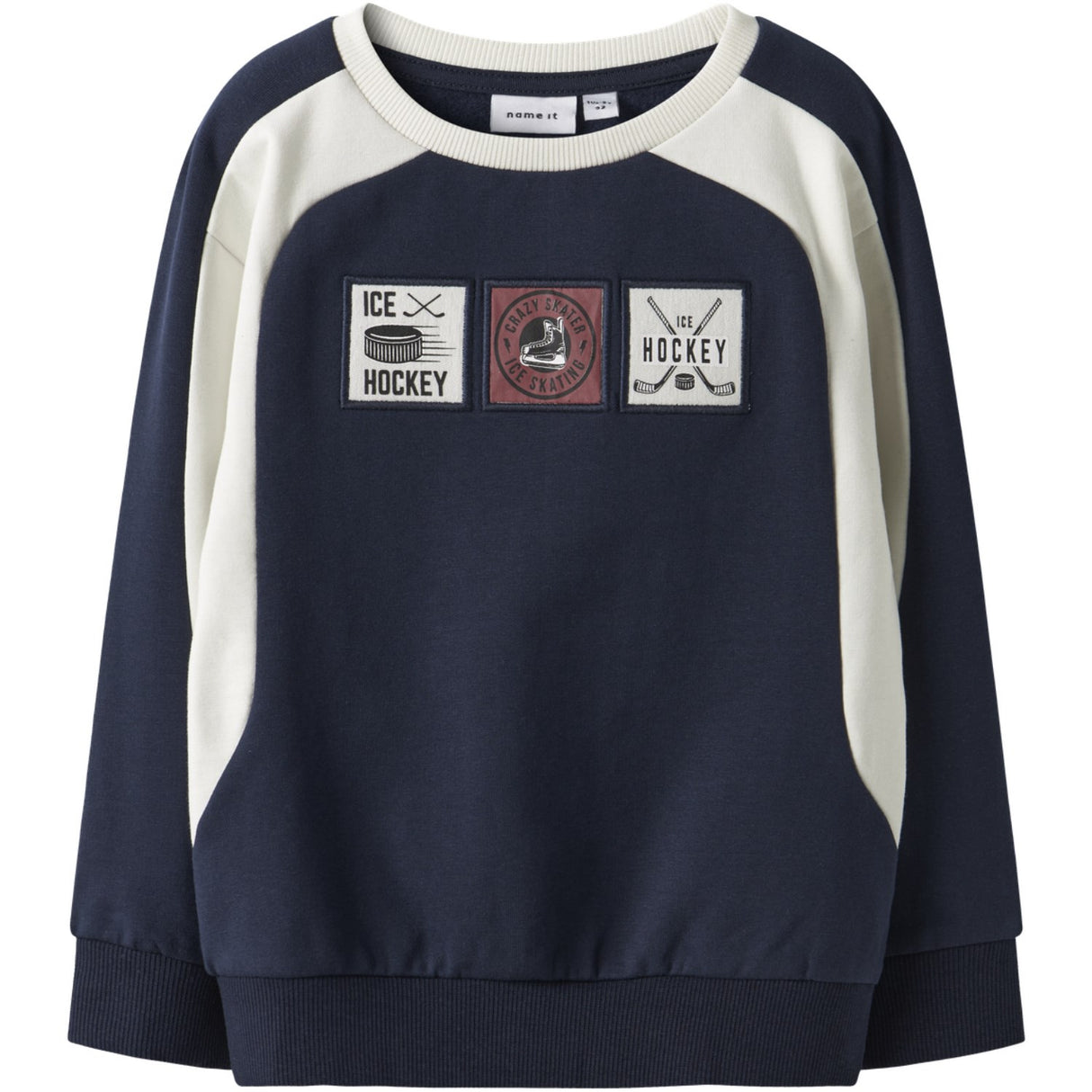 Name It Navy Blazer Nmmsylvester Ls Nreg Sweat Bru