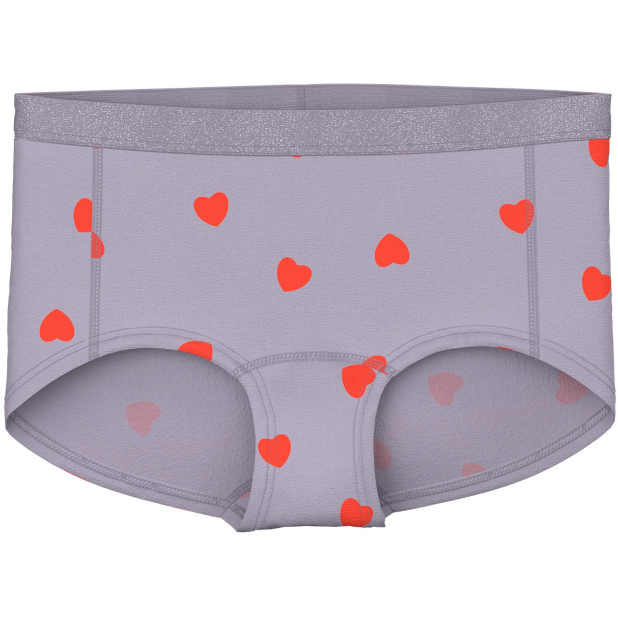 Name It Lavender Gray Nkfhipster 3P Lavender Hearts Noos