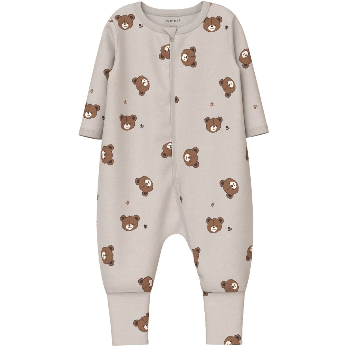 Name It Pumice Stone Nbnnightsuit 2P Zip Ff Pumice Björn Noos