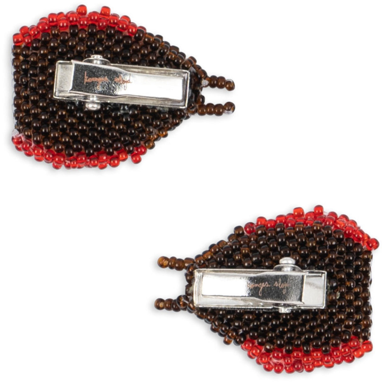 Konges Sløjd Ladybug 2 Pack Ladybug Beaded Hair Clip