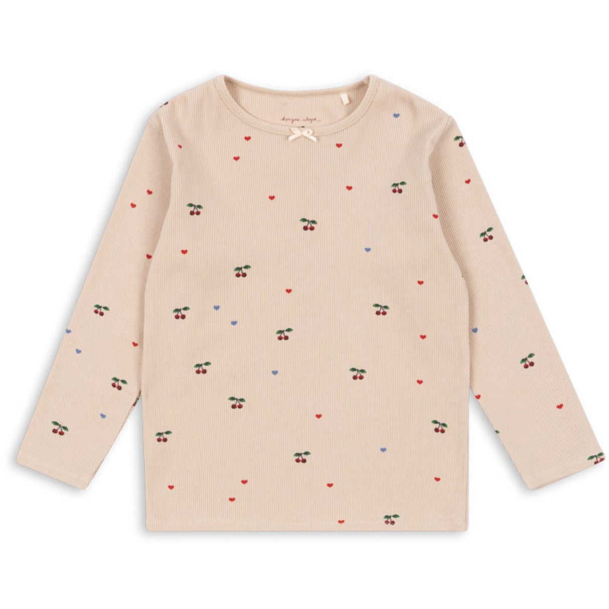 Konges Sløjd Cherry Coeur Blush Ella Ls Tee GOTS