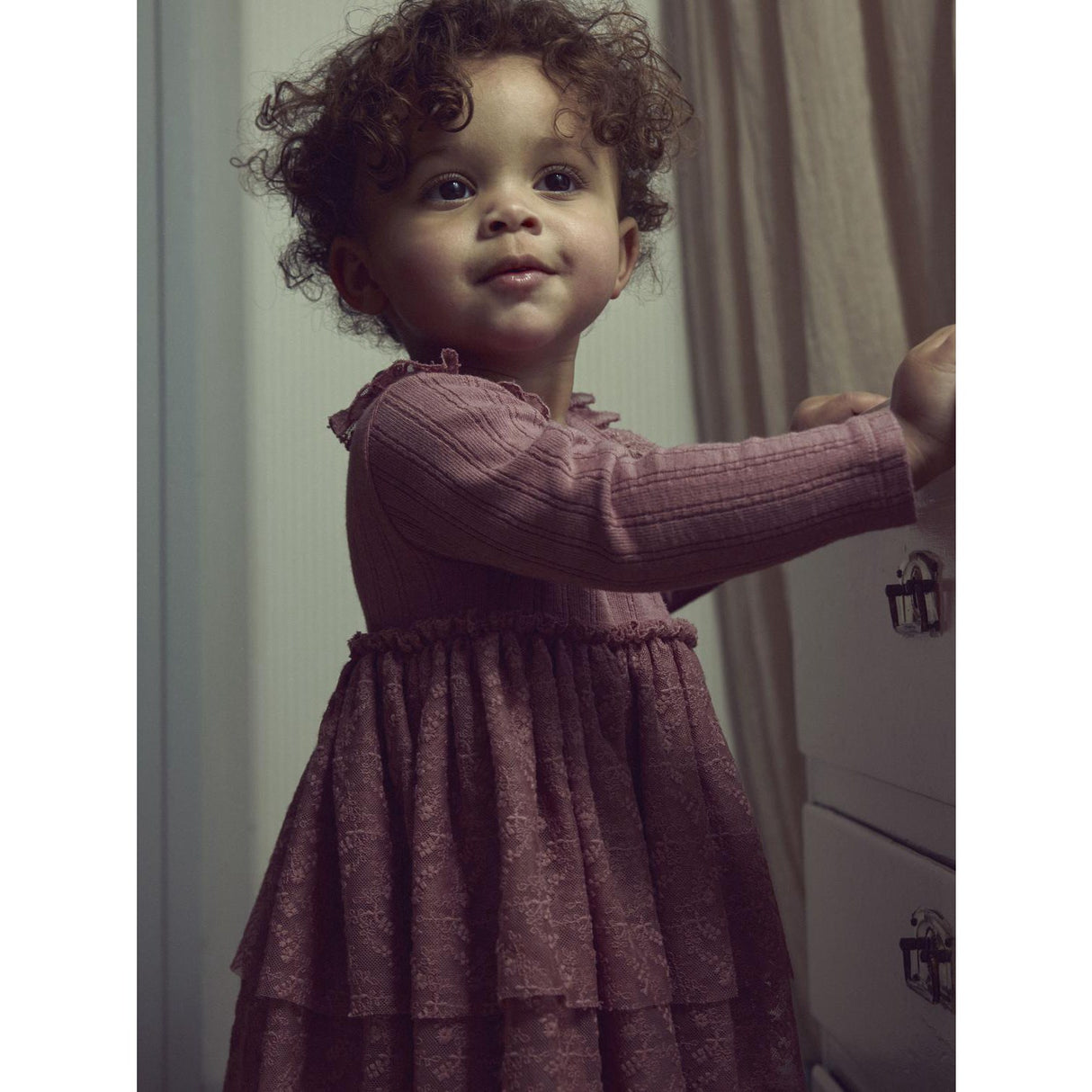 Lil'Atelier Nostalgia Rose Nbfrobelle Ls Body Klänning Lil