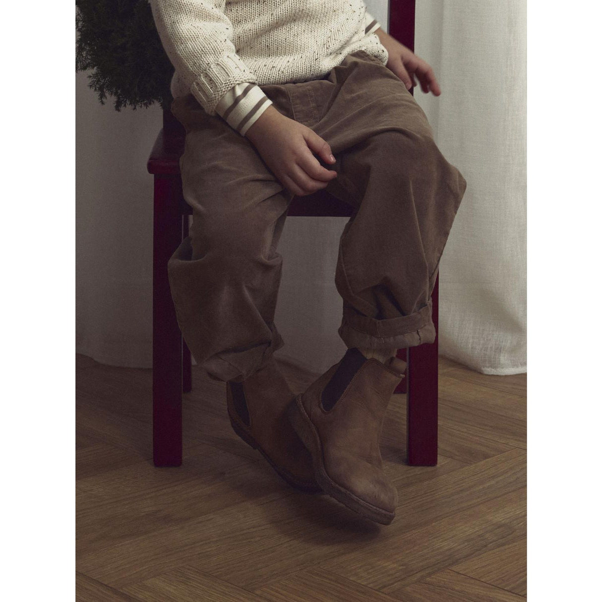 Lil'Atelier Sepia Tint Nmmsomba Loose Cord Byxor 7766-So S Lil