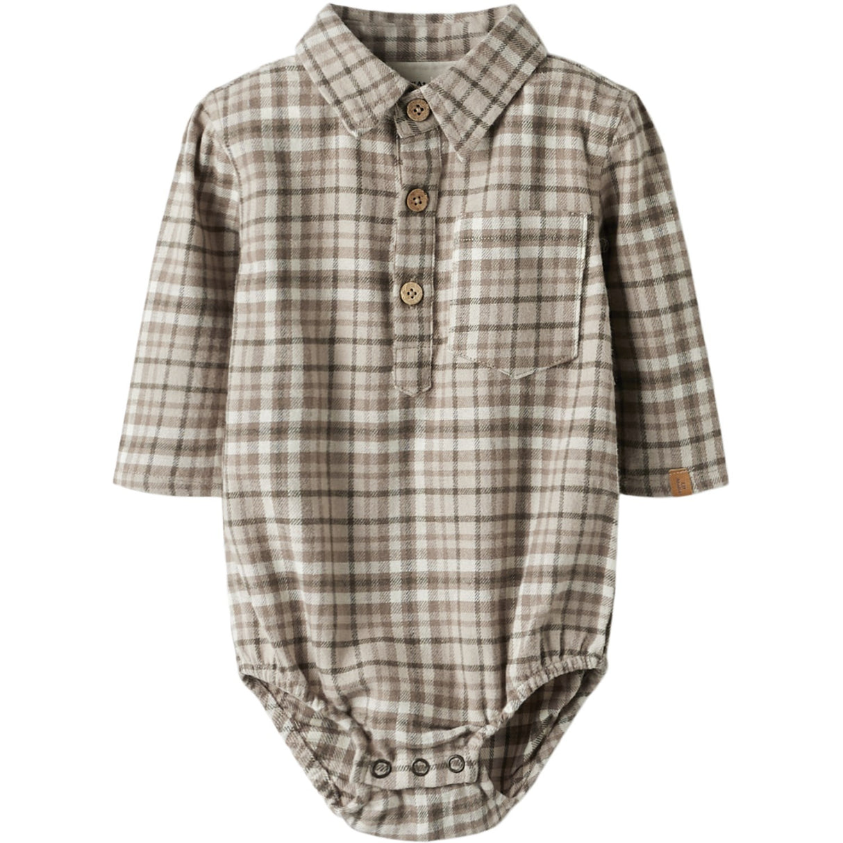 Lil'Atelier Sepia Tint Nbmrebel Ls Body Skjorta Lil