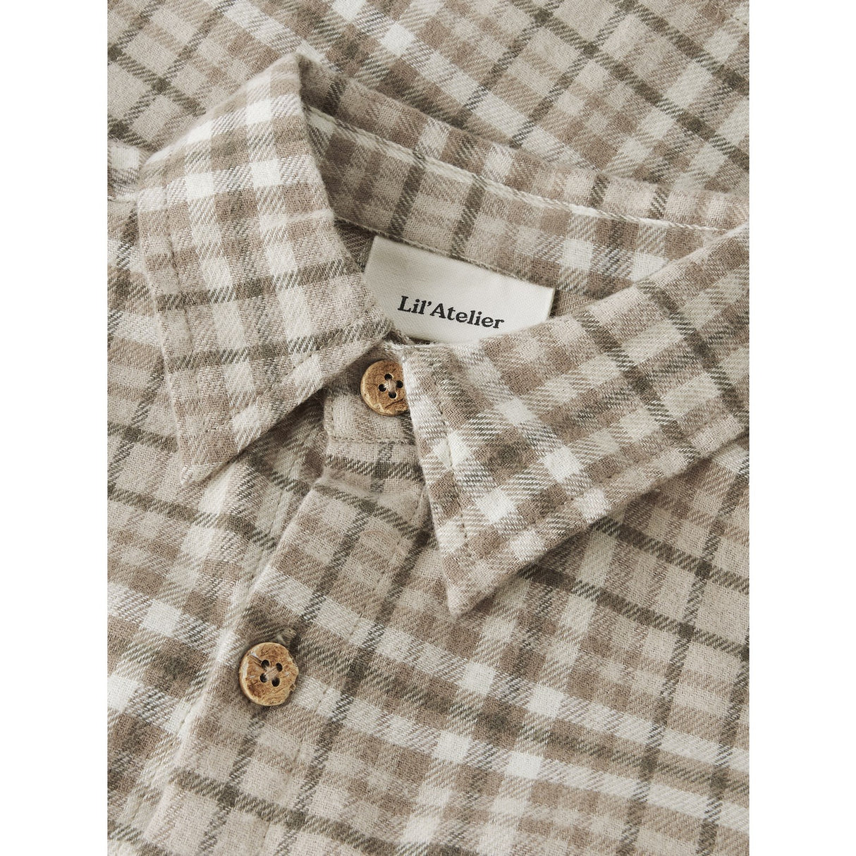 Lil'Atelier Sepia Tint Nmmrebel Ls Skjorta Lil