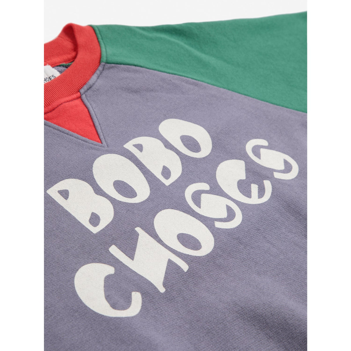 Bobo Choses Multicolor Färg Block Ranglan Sweatshirt