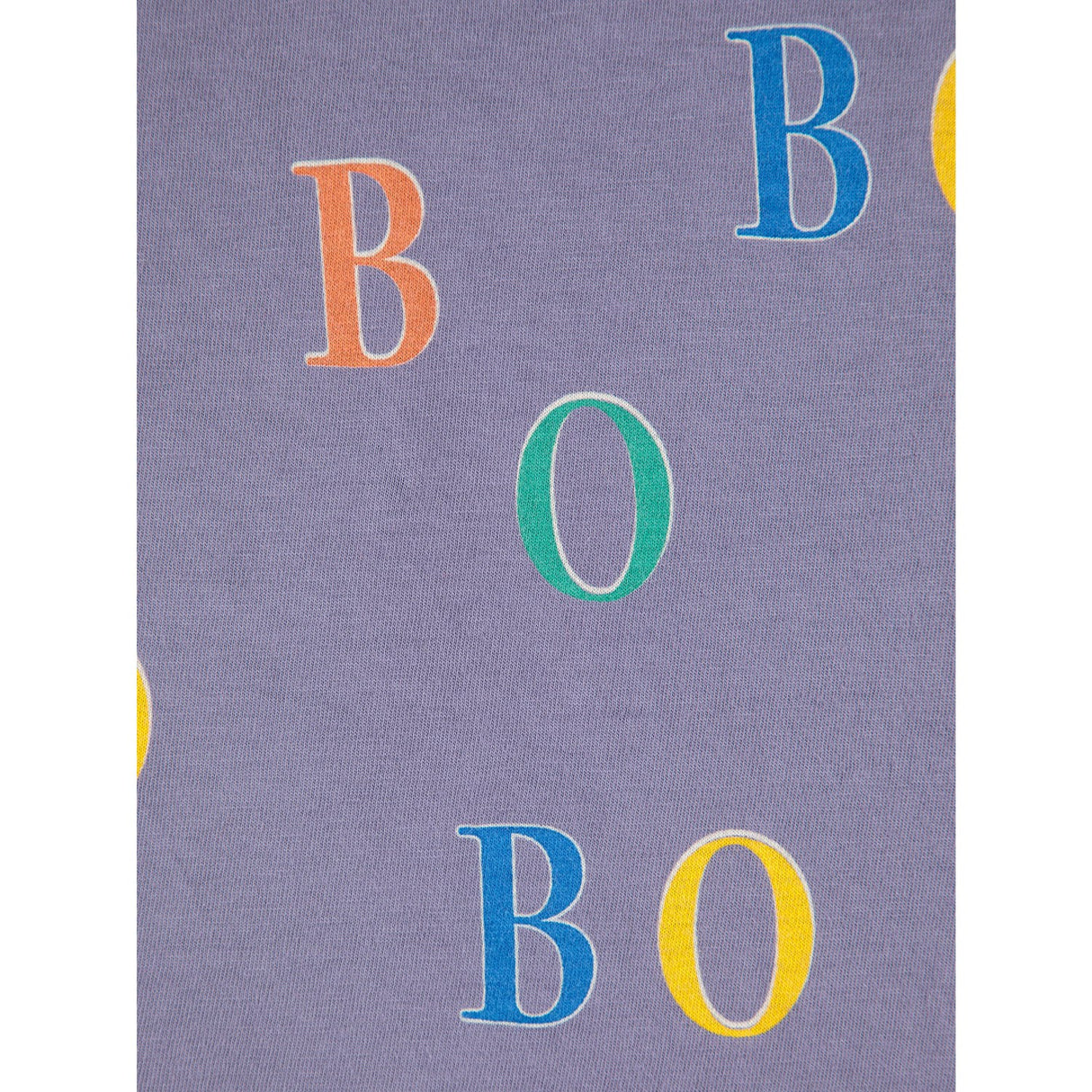 Bobo Choses Navy Blue Multicolor Bobo All Över Ranglan T-Shirt