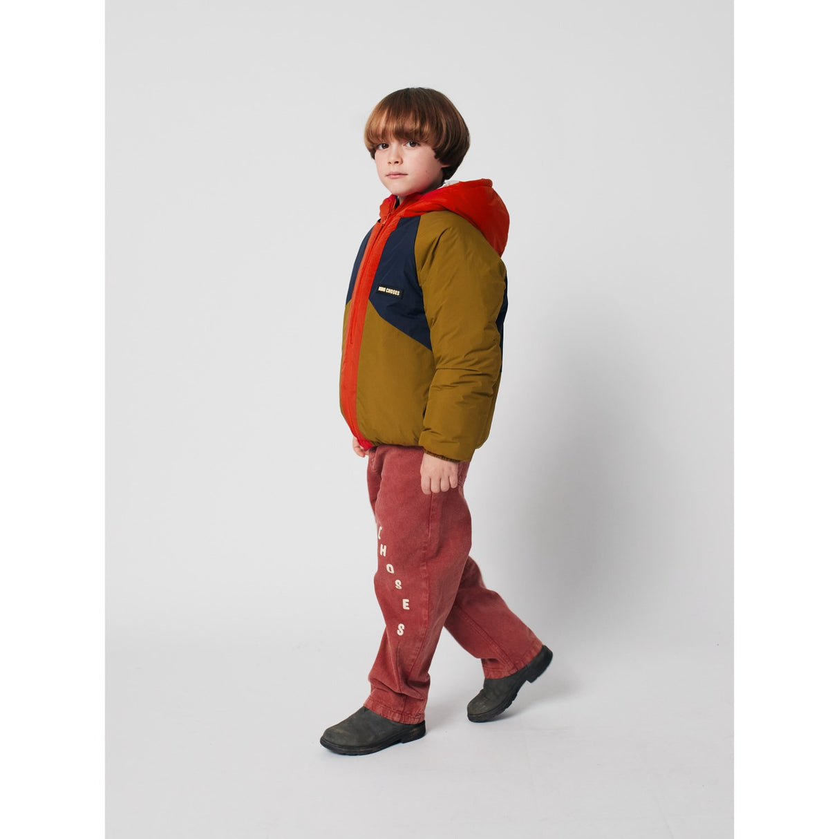 Bobo Choses Offwhite Doggy Mate All Over Reversible Anorak