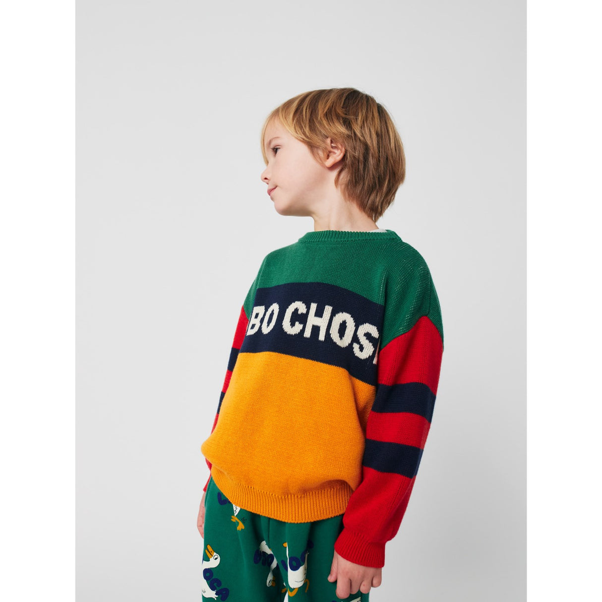 Bobo Choses Multicolor Färg Block Jumper