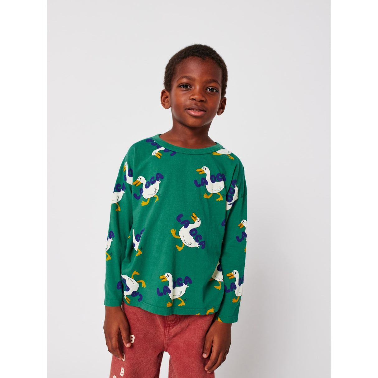 Bobo Choses Green La Oca All Över T-Shirt