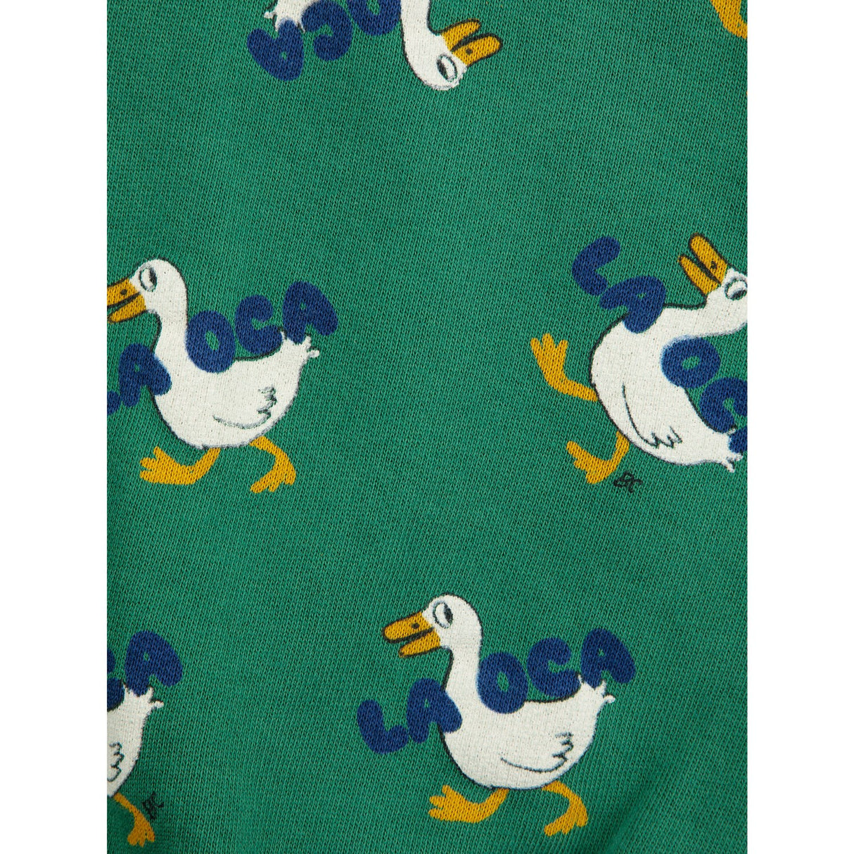 Bobo Choses Green La Oca All Över Sweatshirt