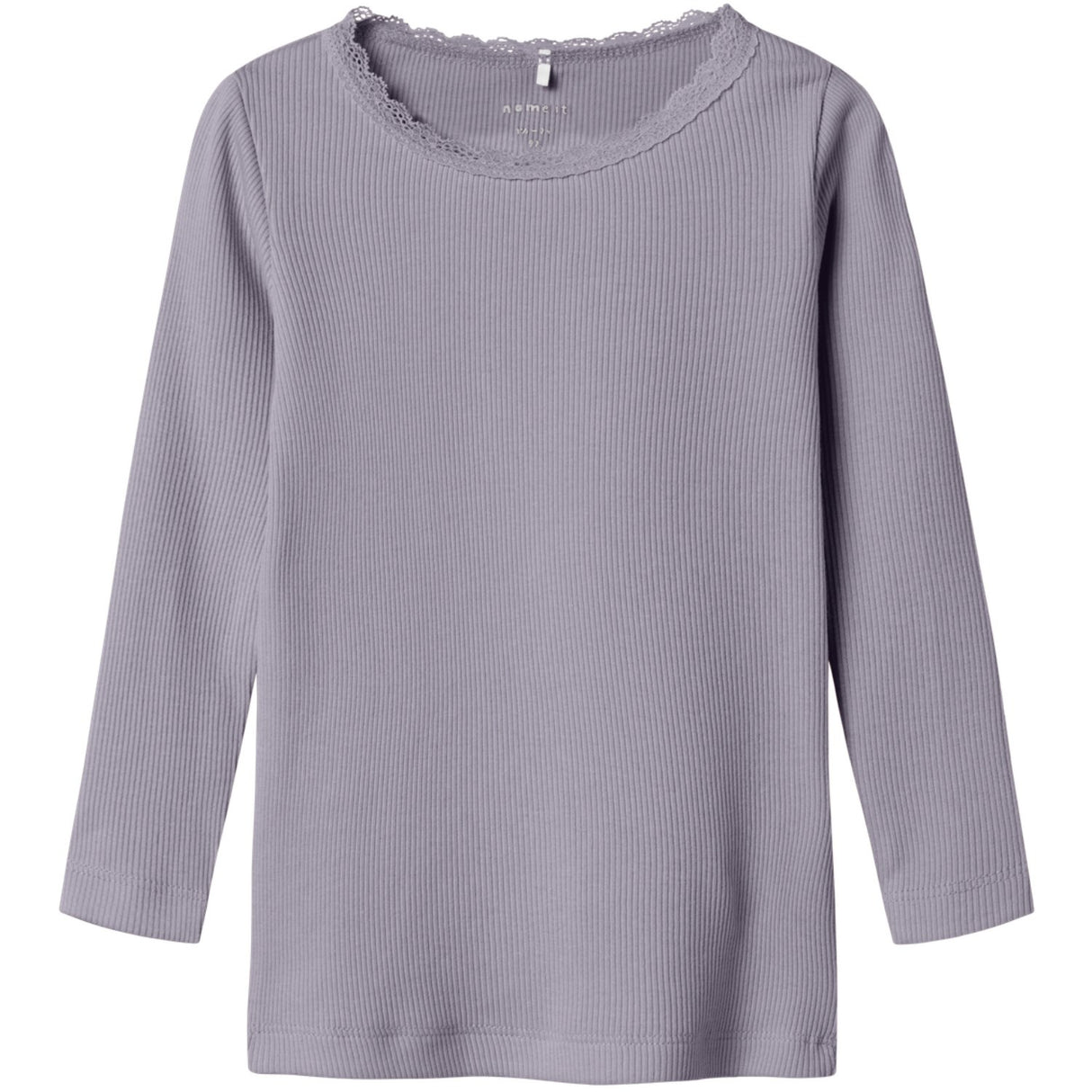 Name It Lavender Gray Nmfkab Ls Topp Noos