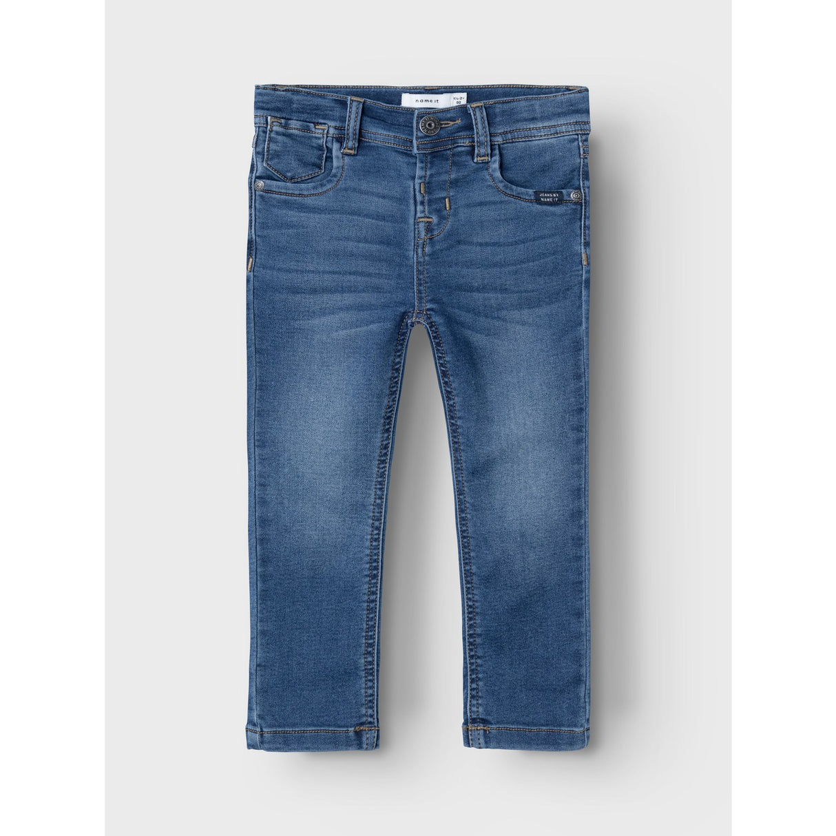 Name It Dark Blue Denim Silas Slim Sweat Jeans Noos