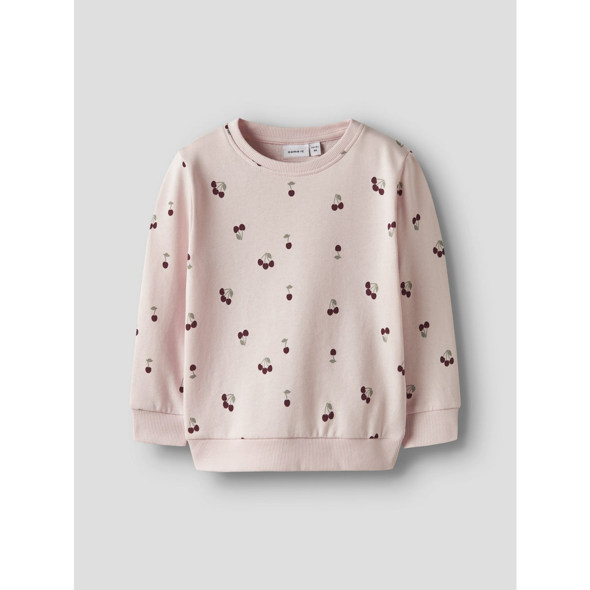 Name It Crystal Pink Nmfvalba Ls Sweat Unb Noos