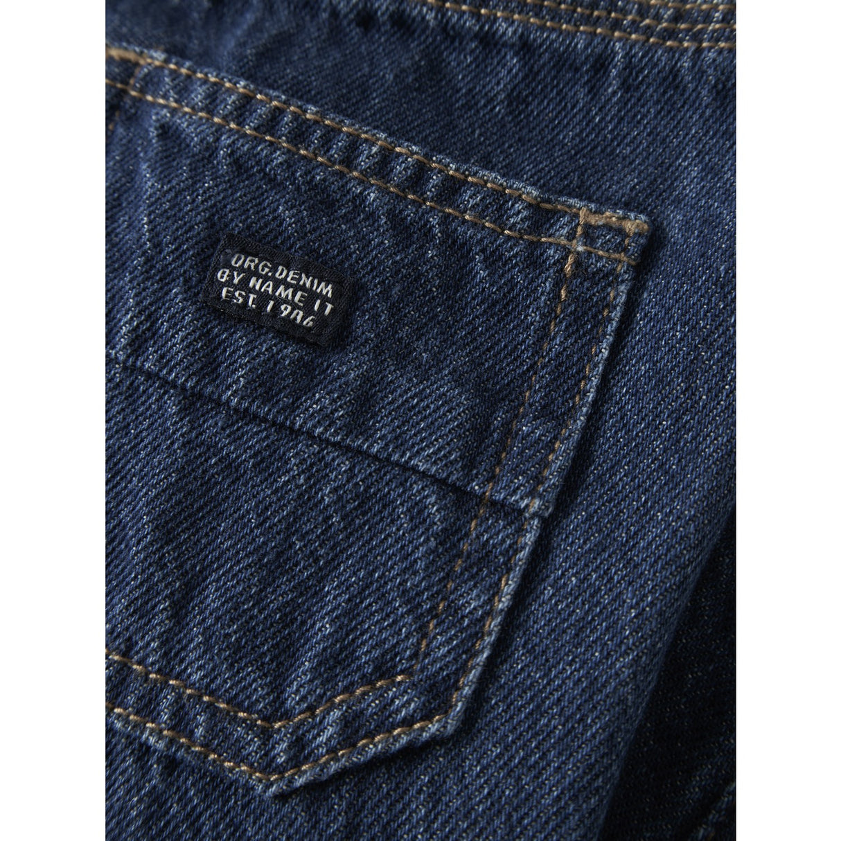 Name It Dark Blue Denim Nmmsilas Tapered Jeans 1570-Av O