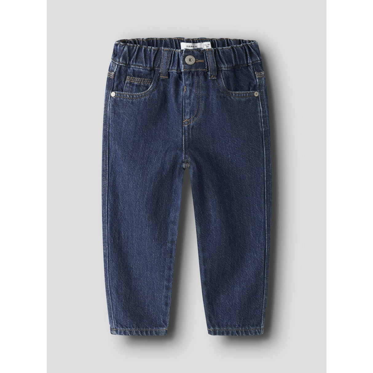Name It Dark Blue Denim Nmmsilas Tapered Jeans 1570-Av O