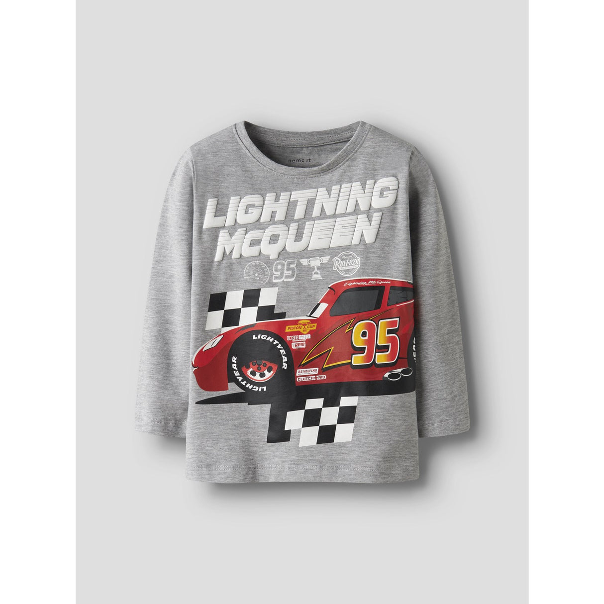 Name It Grey Melange Nmmdraco Cars Ls Nreg Topp Box Wdi