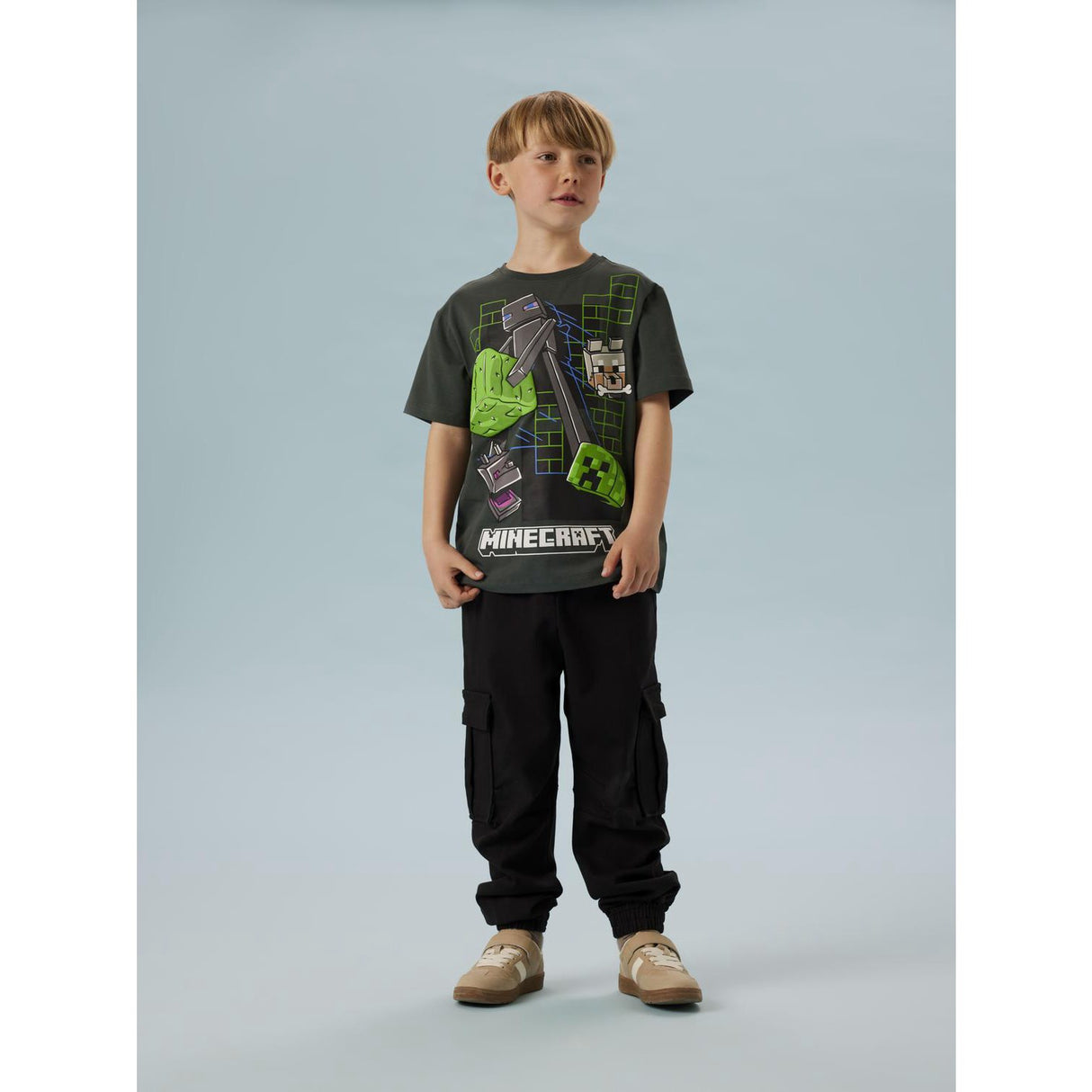 Name It Urban Chic Nkmjuke Minecraft Ss Nreg Topp Box Bfu
