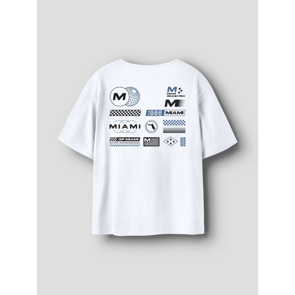 Name It Bright White Nkmbenno Ss Nreg Topp Box Pb