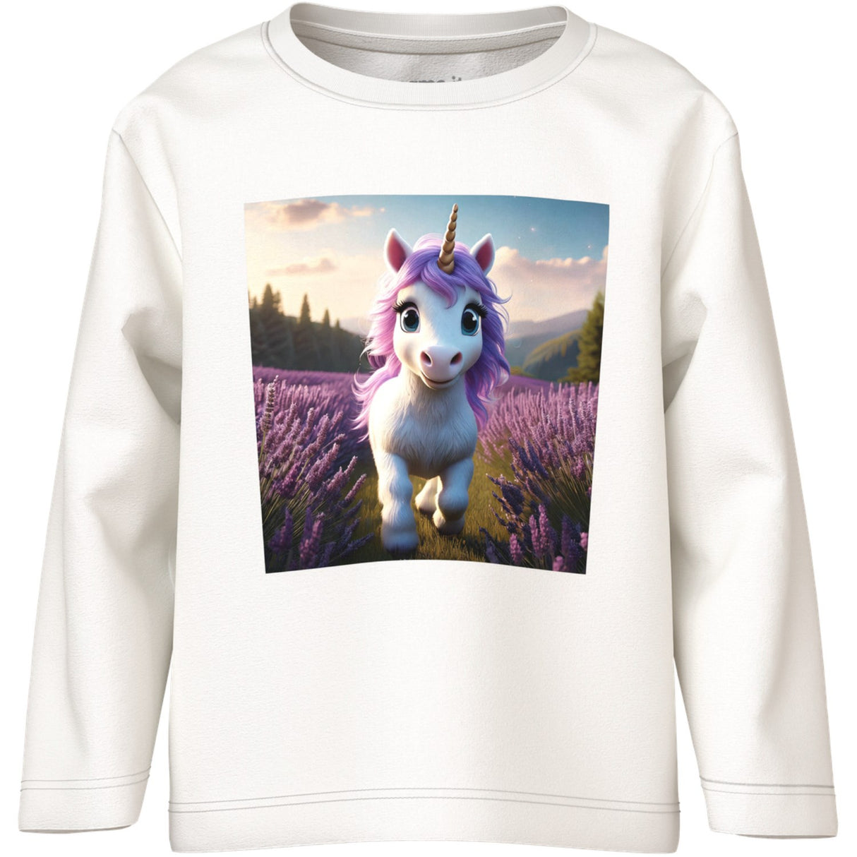 Name It Cloud Dancer Lavender Unicorn Nmfvotea Ls Nreg Topp