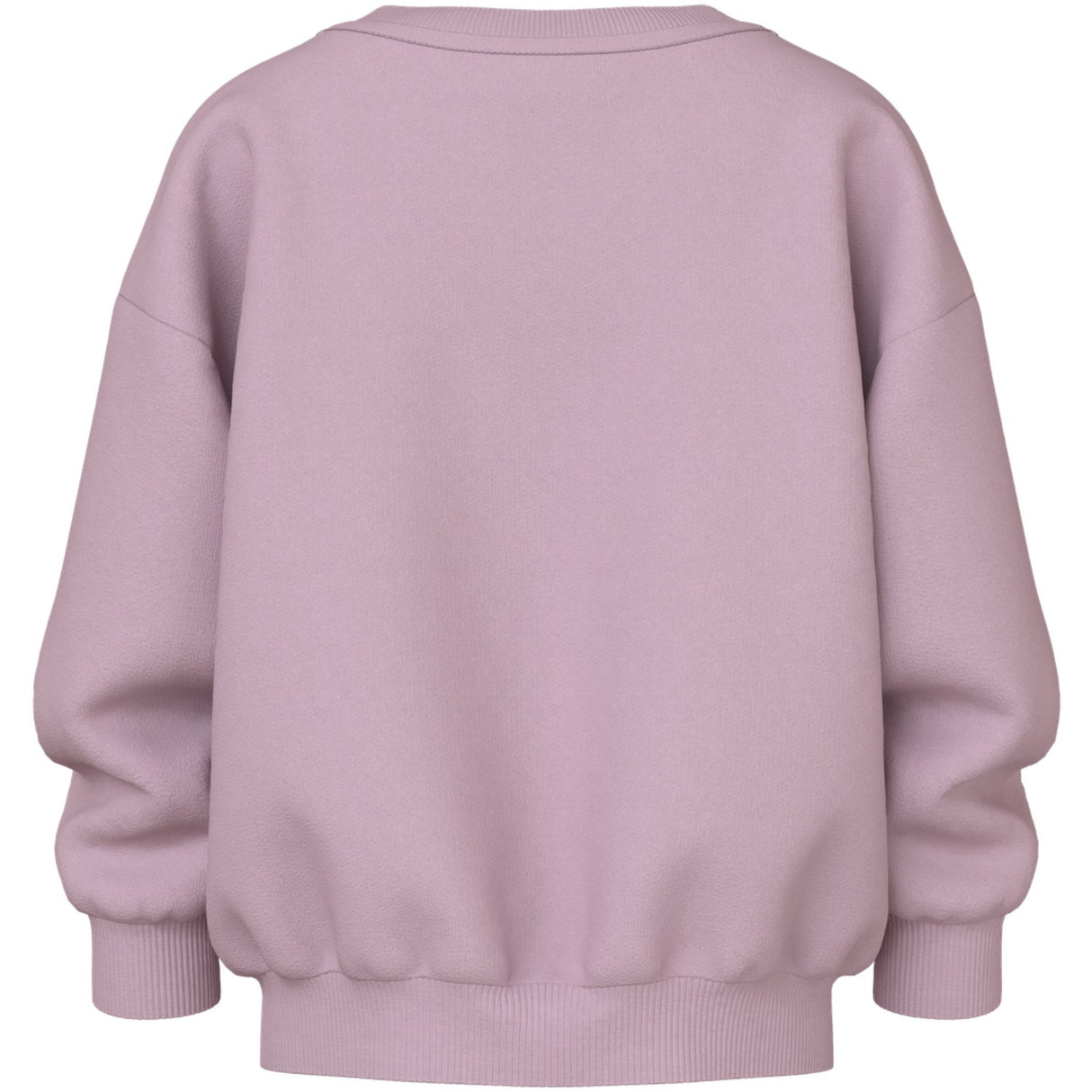 Name It Dawn Pink Swan Nmfvallene Ls Rlx Sweat Bru