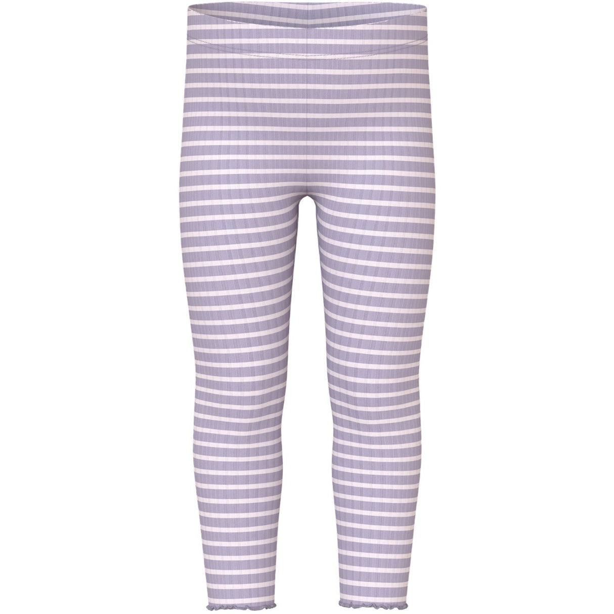 Name It Lavender Gray Lilac Marble Stripe Nmfvemma Leggings