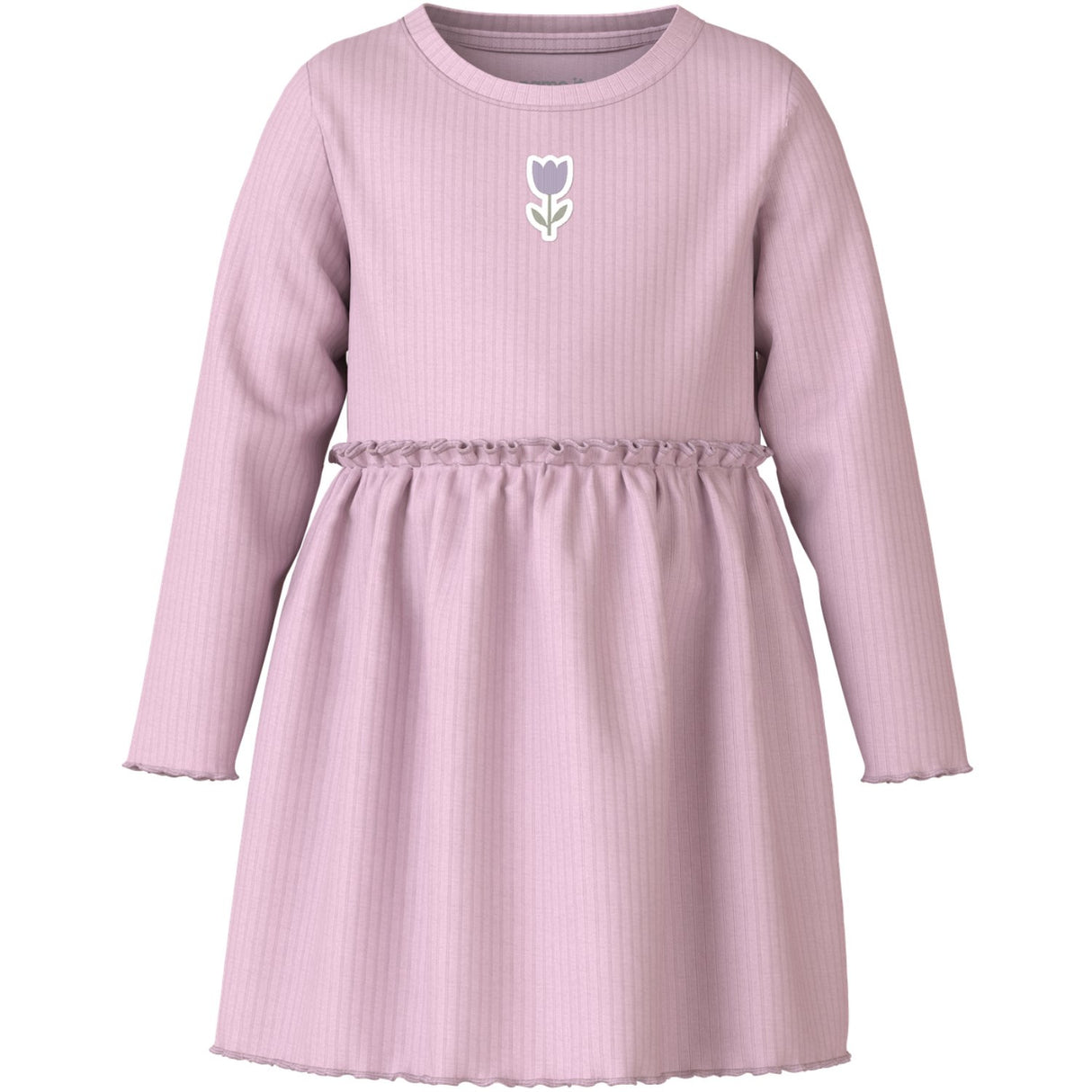 Name It Dawn Pink Tulip Nmfvemma Ls Klänning