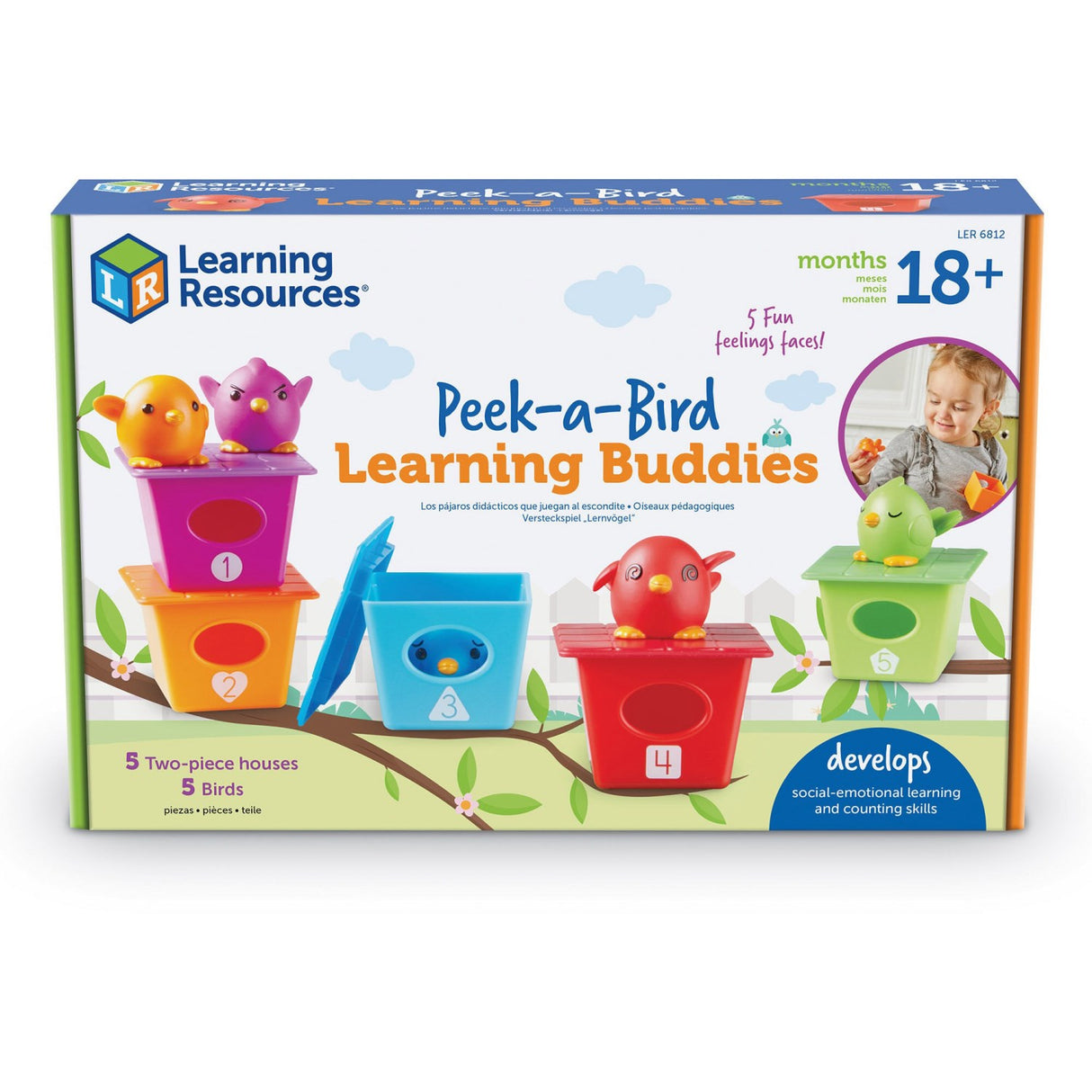 Learning Resources® Peek-a-Bird Learning Buddies