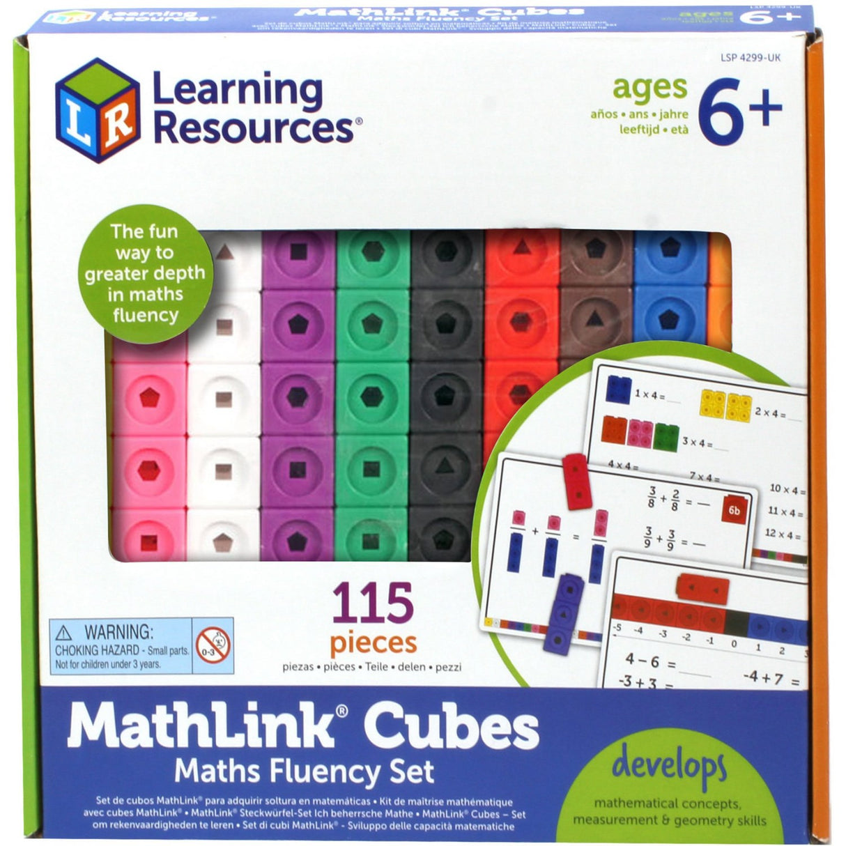 Learning Resources® MathLink® Cubes Maths Fluency Sett