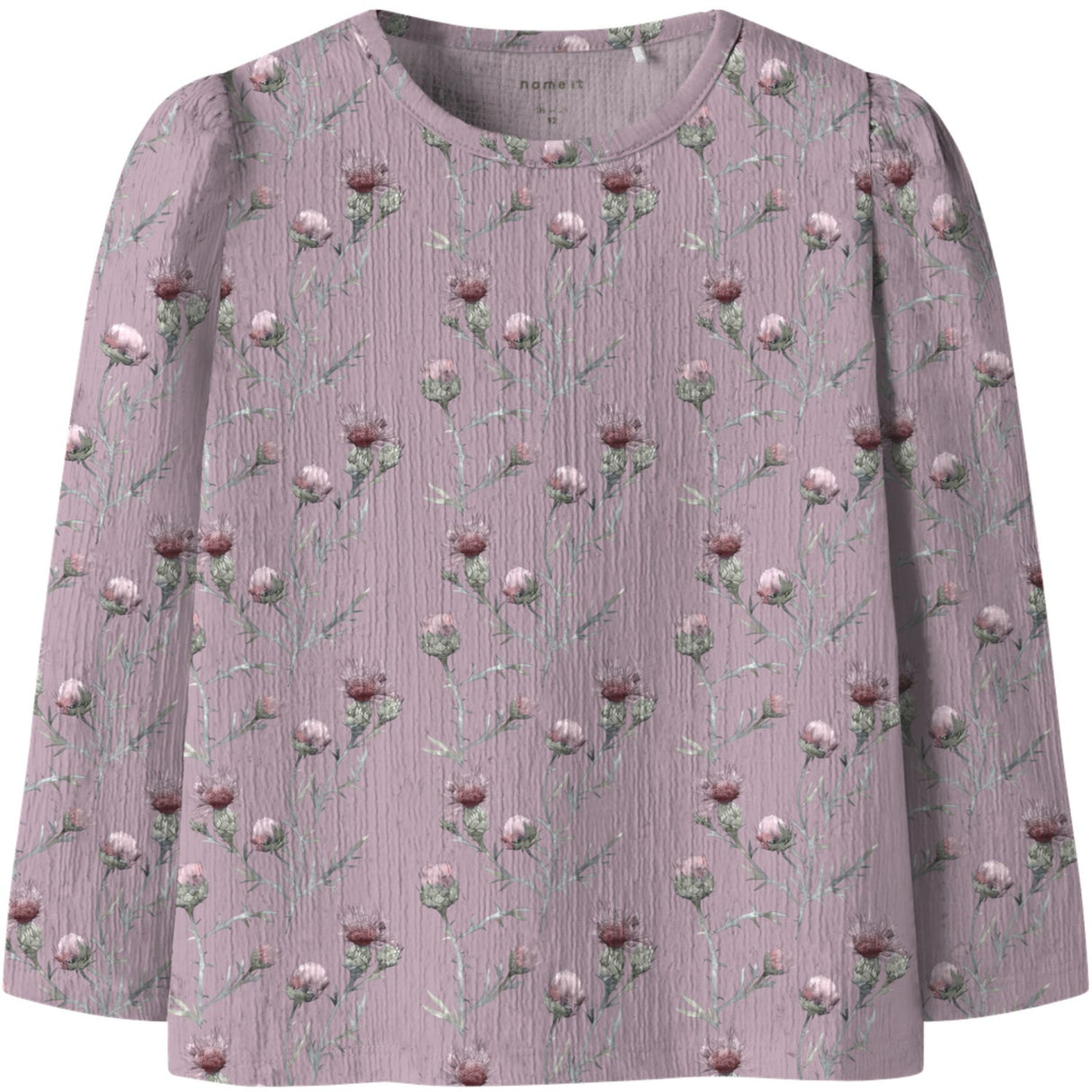 Name It Dawn Pink Nmfteane Ls Topp