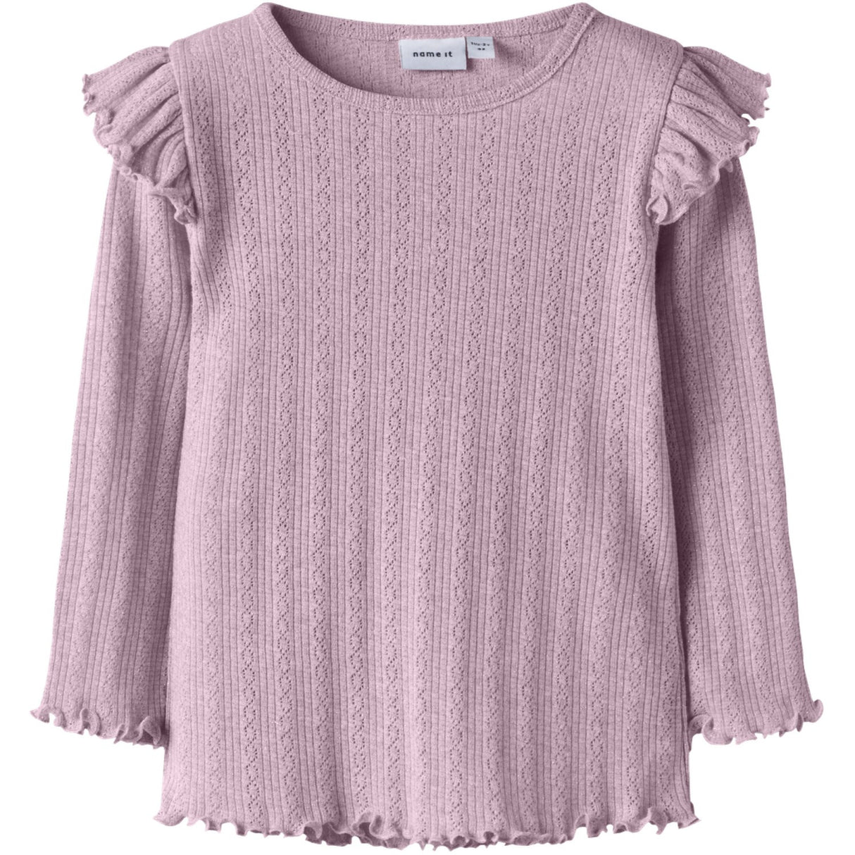 Name It Dawn Pink Melange Nmfblitta Ls Xsl Topp