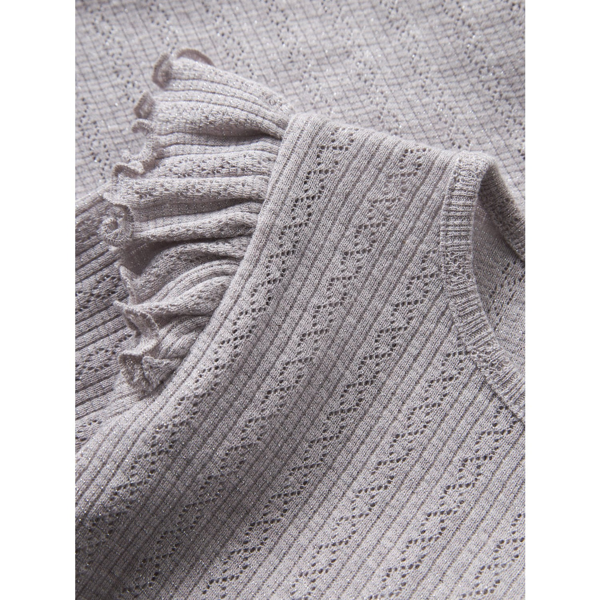 Name It Lilac Marble Melange Nmfblitta Ls Xsl Topp