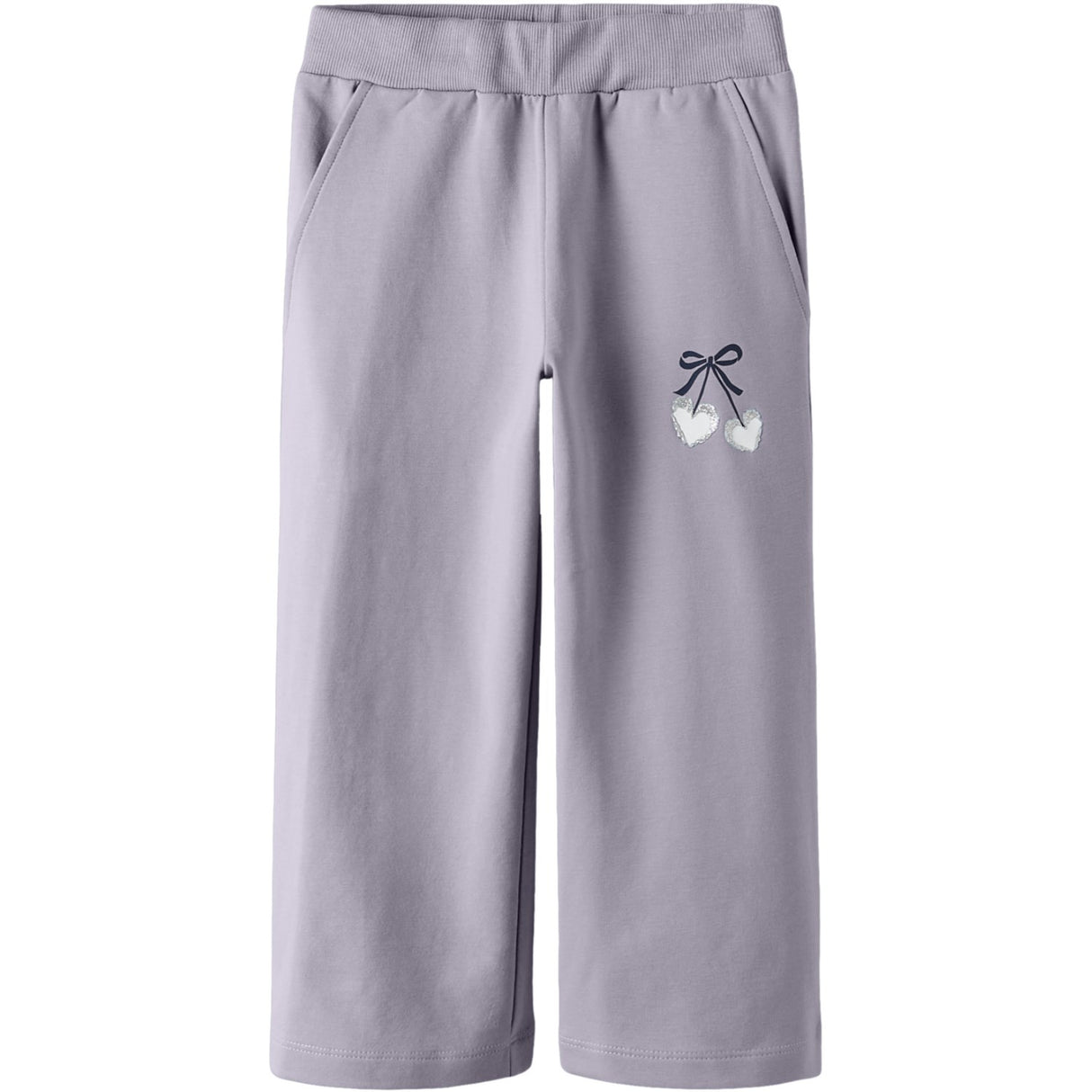Name It Lavender Gray Nmfbasalt Sweat Wide Byxor Bru