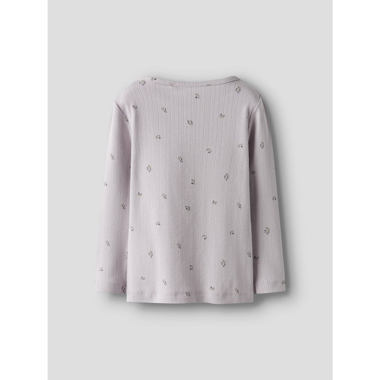 Name It Lilac Marble Nmfberries Ls Slim Topp