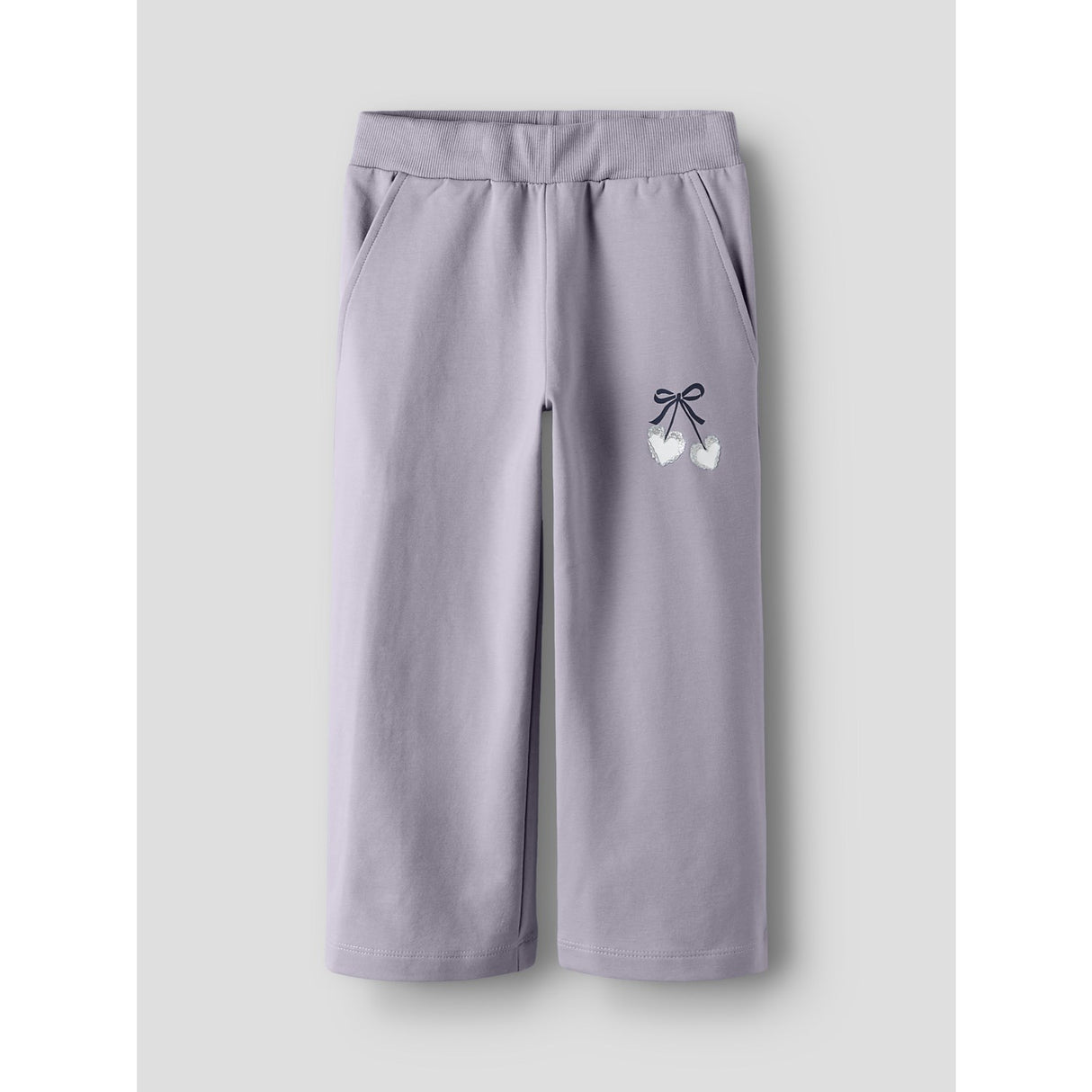 Name It Lavender Gray Nmfbasalt Sweat Wide Byxor Bru