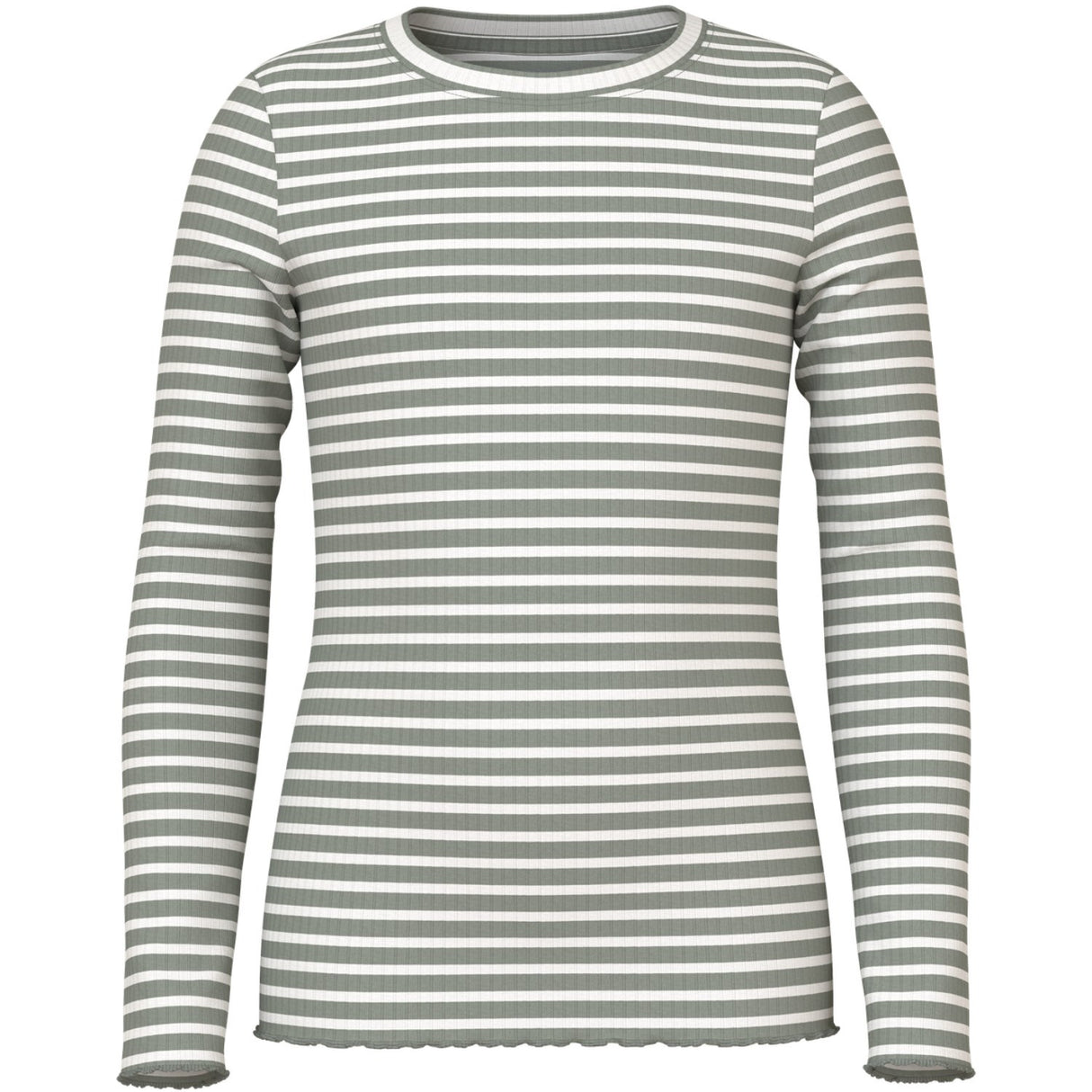 Name It Shadow Cloud Dancer Nkfvemma Ls Slim Topp