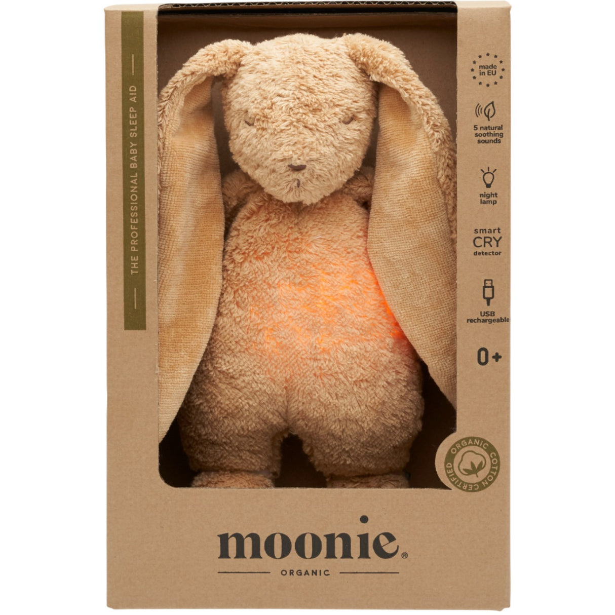 Moonie Cappucino 2.0 Organic Humming Bunny Med A Lampa