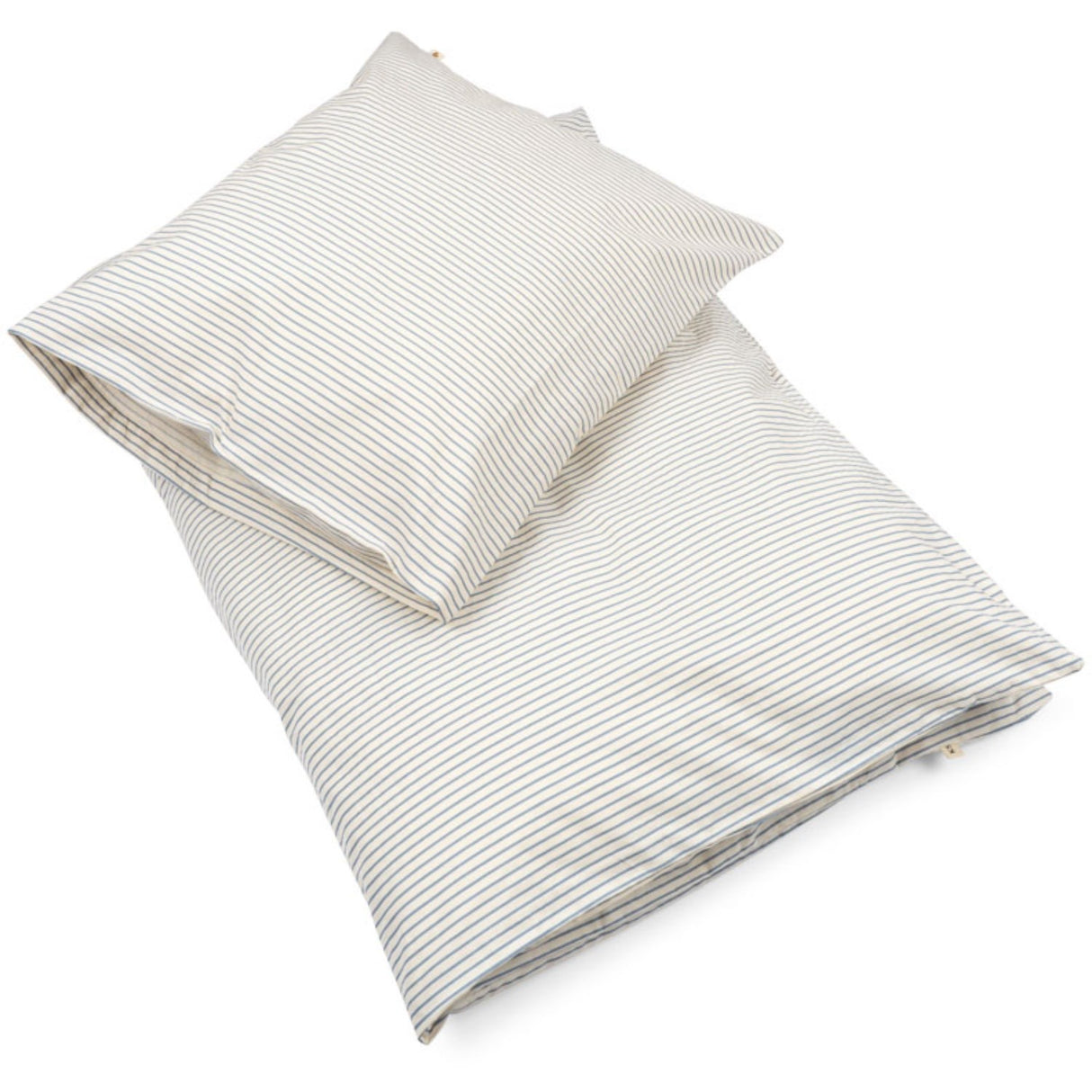 Konges Sløjd Stripe Bluie Strandshavet Sängkläder GOTS